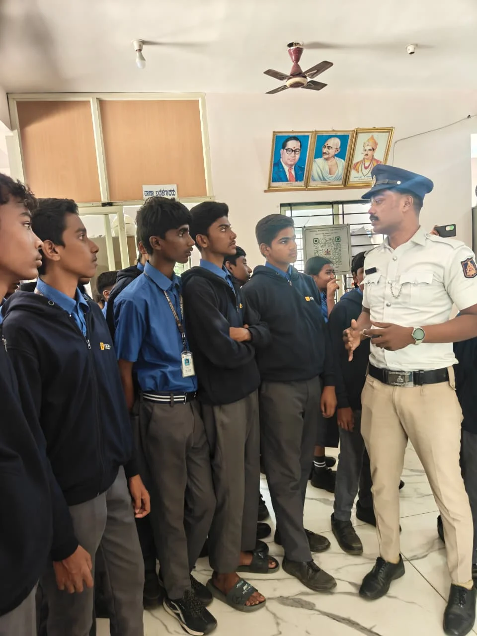 Police station visit