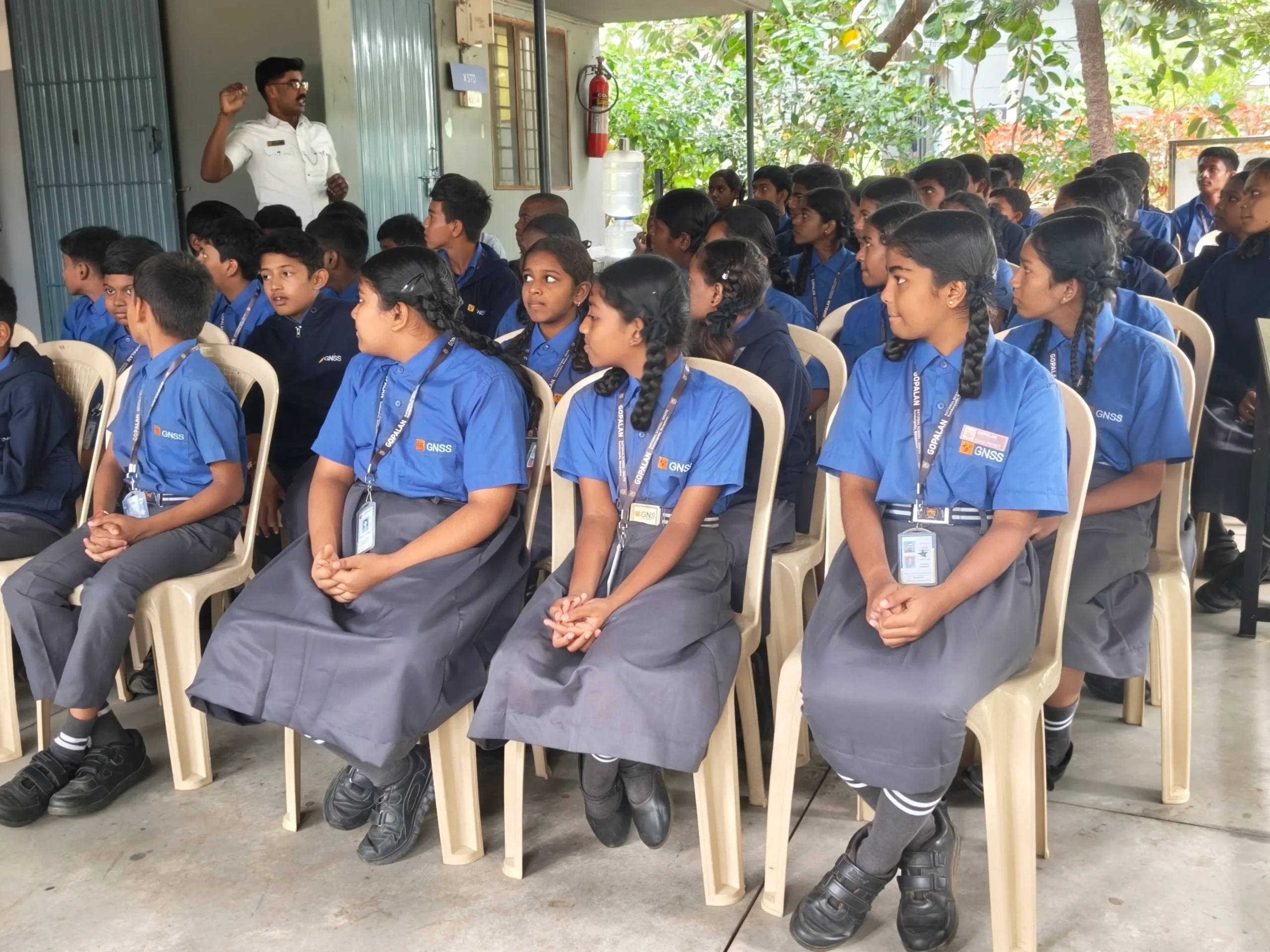 Police station visit