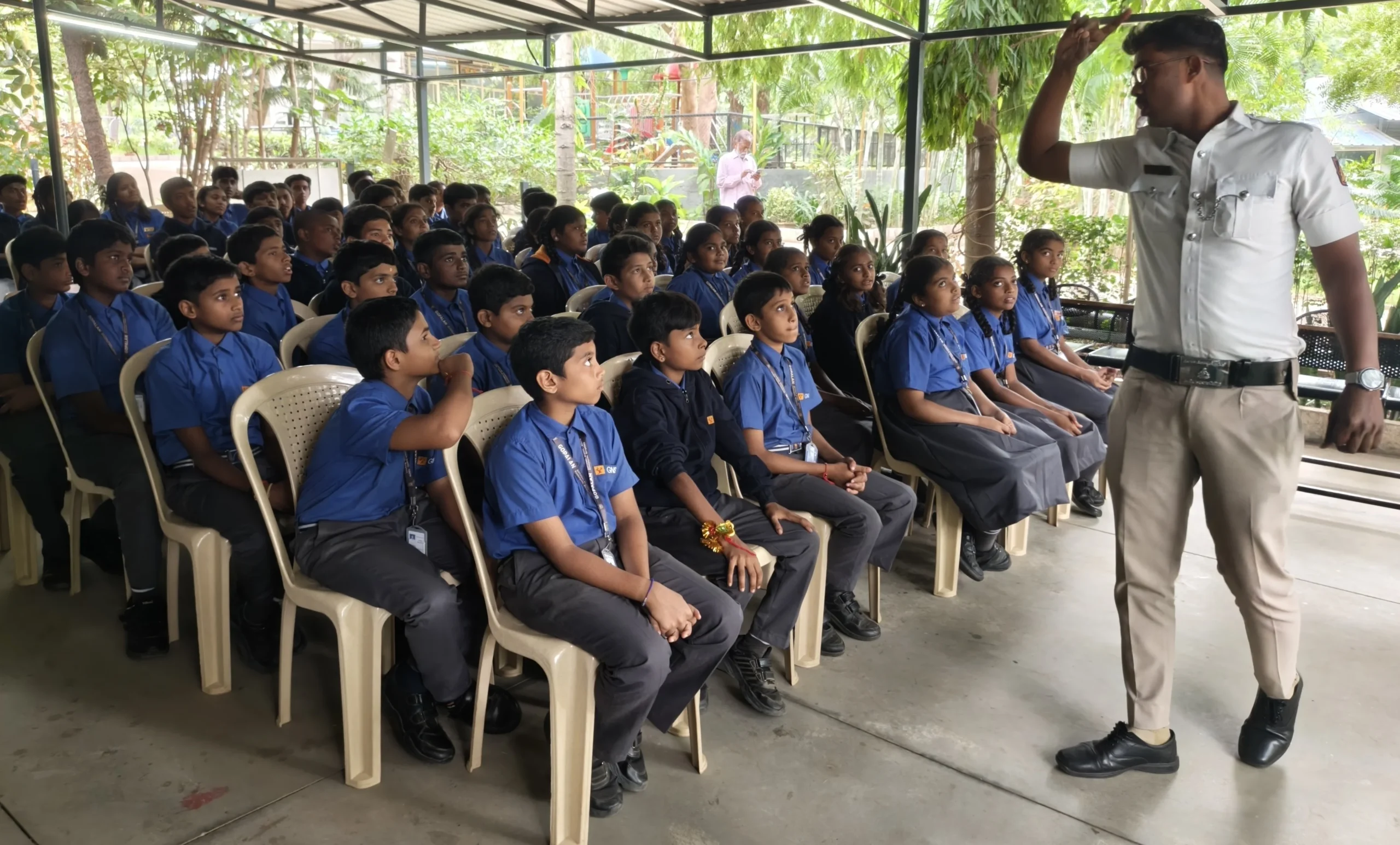 Police station visit